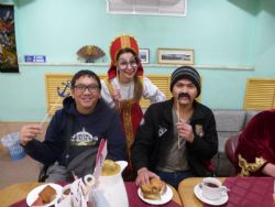 Easter week for foreign seafarers in Nakhodka Marine Club